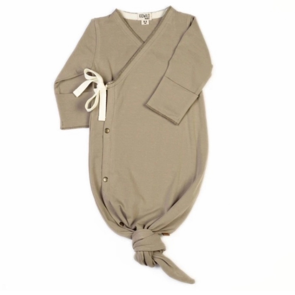 Kidwild Organics 0-3 months neutral kimono o